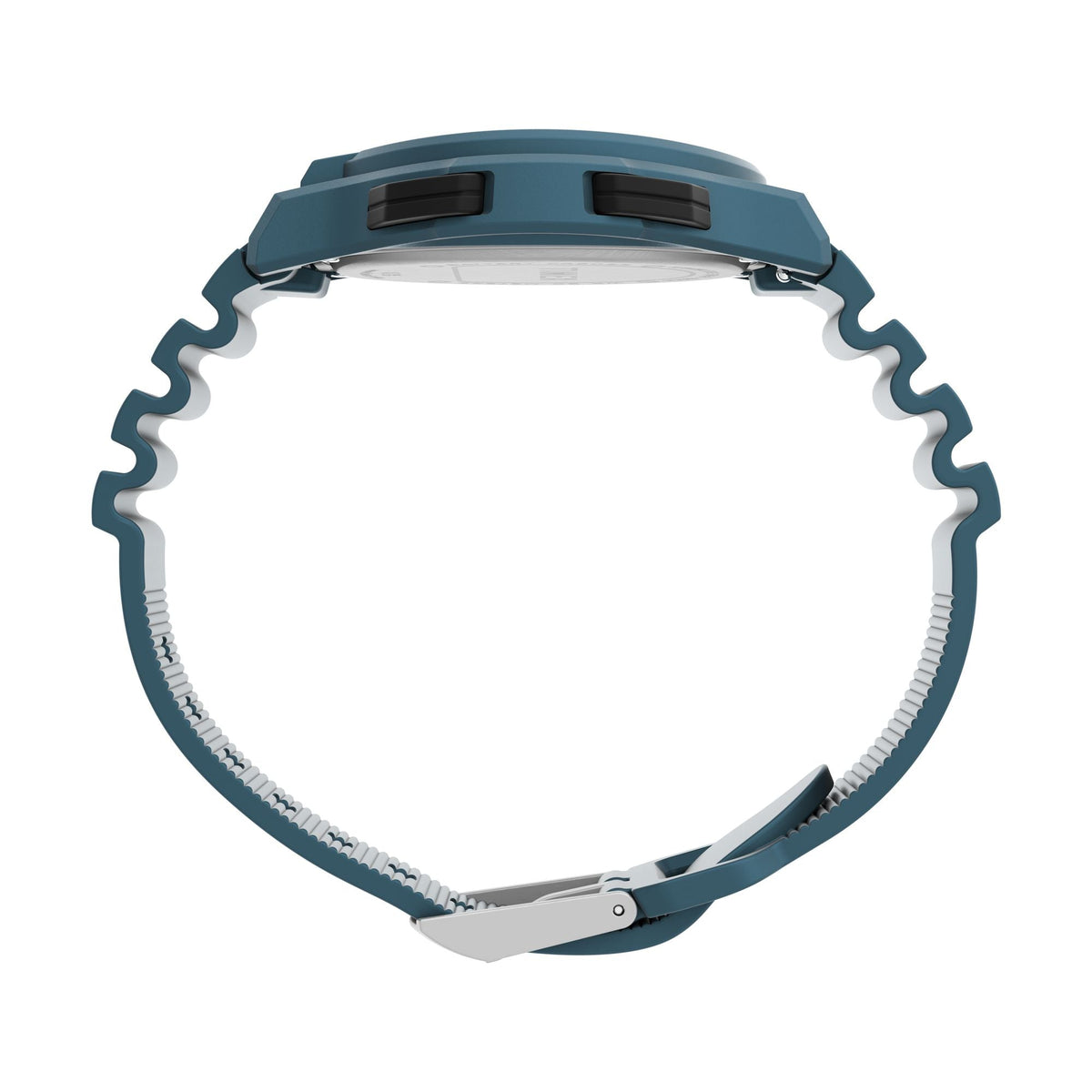 TW5M73800 Reloj Timex Retroware de hombre correa de silicona - Resina Azul