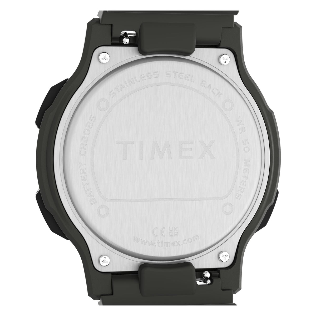 TW5M74000 Reloj Timex Retroware Digital de caballero correa de caucho - Resina Negro