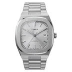 TW6A00500 Reloj Timex E Line Automático de hombre correa de metal - Acero Inoxidable Plateado