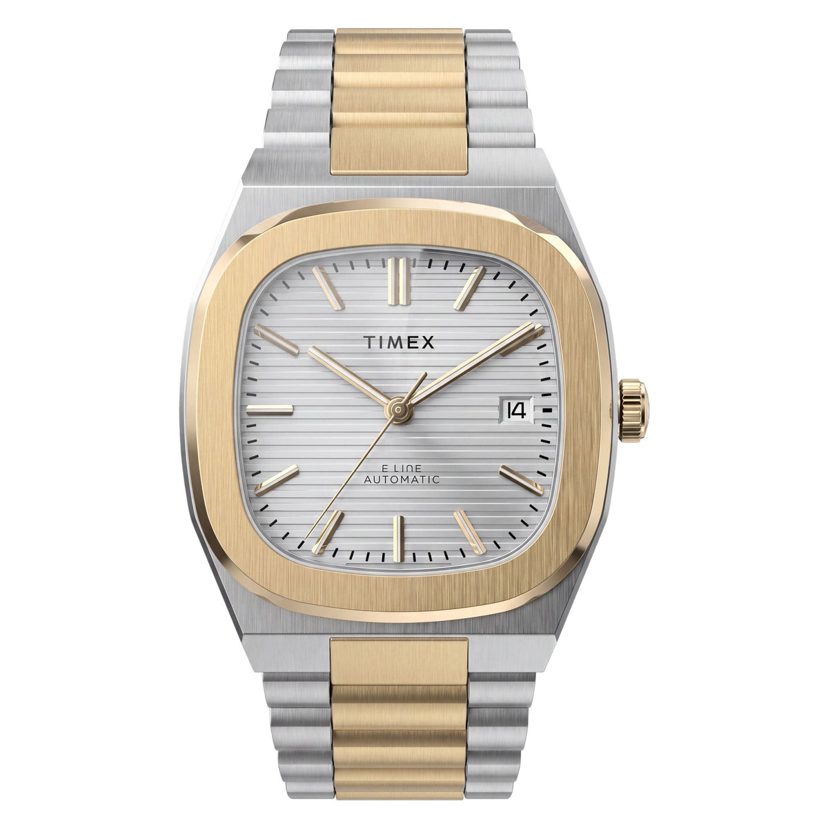 TW6A00600 Reloj Timex E Line Automático de caballero correa de metal - Acero Inoxidable Bicolor
