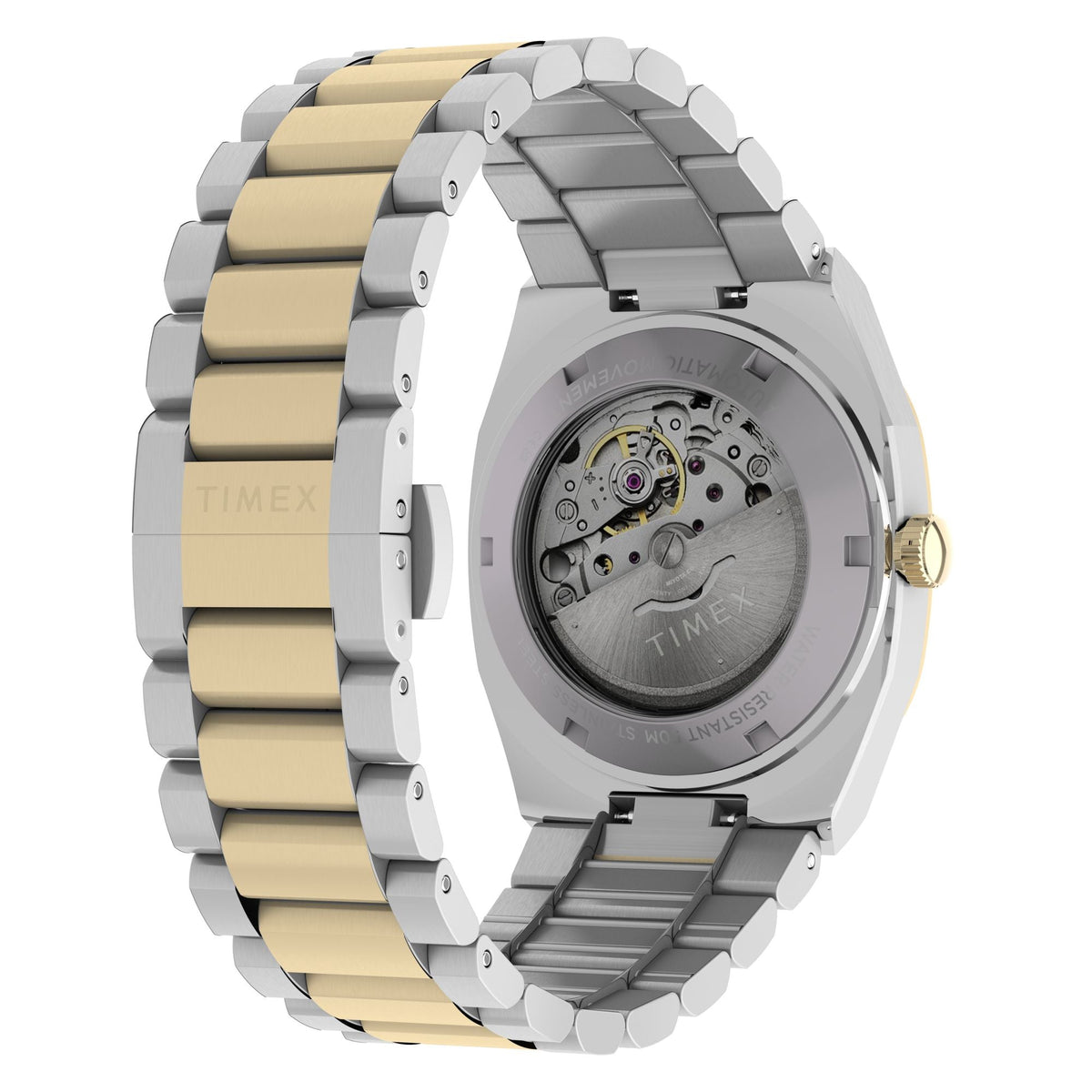 TW6A00600 Reloj Timex E Line Automático de caballero correa de metal - Acero Inoxidable Bicolor