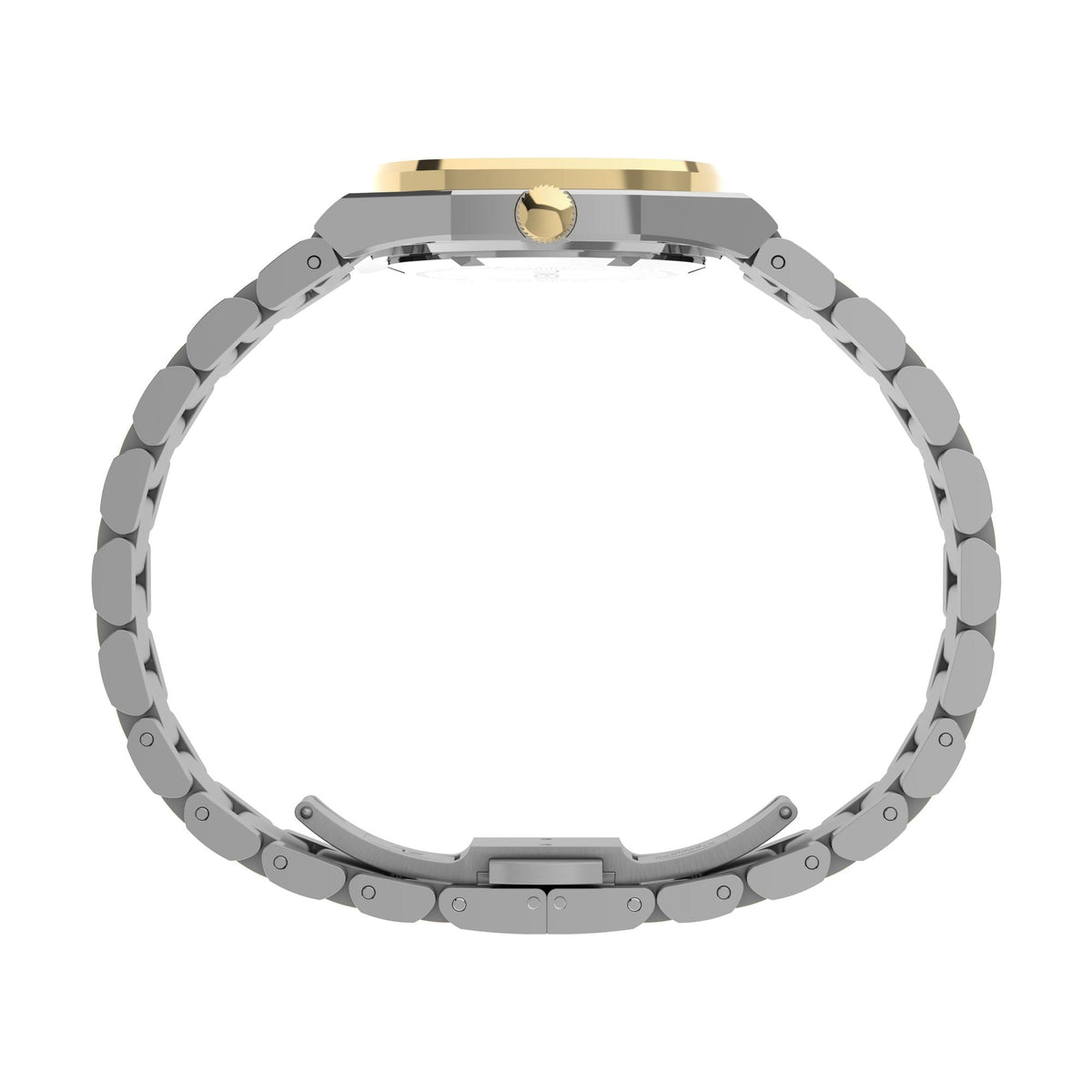 TW6A00800 Reloj Timex E Line de dama correa de metal - Acero Inoxidable Bicolor