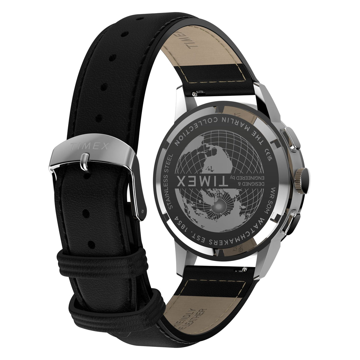 TW6A01200 Reloj Timex Marlin Neo de hombre correa de cuero - Cuero Negro