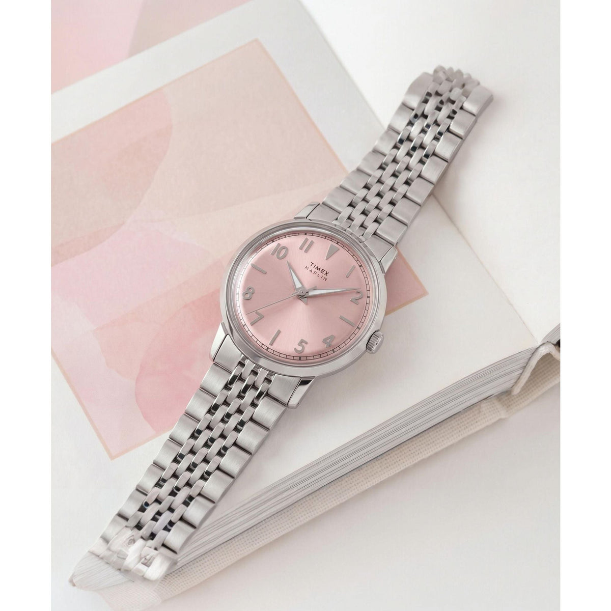TW6A03900 Reloj Timex Marlin unisex correa de metal - Acero Inoxidable Plateado