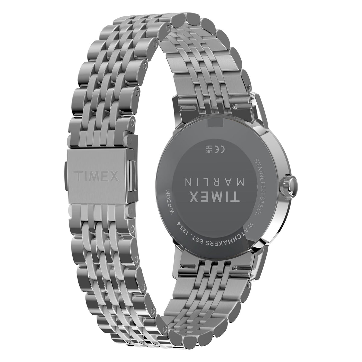TW6A04200 Reloj Timex Marlin unisex correa de metal - Acero Inoxidable Plateado