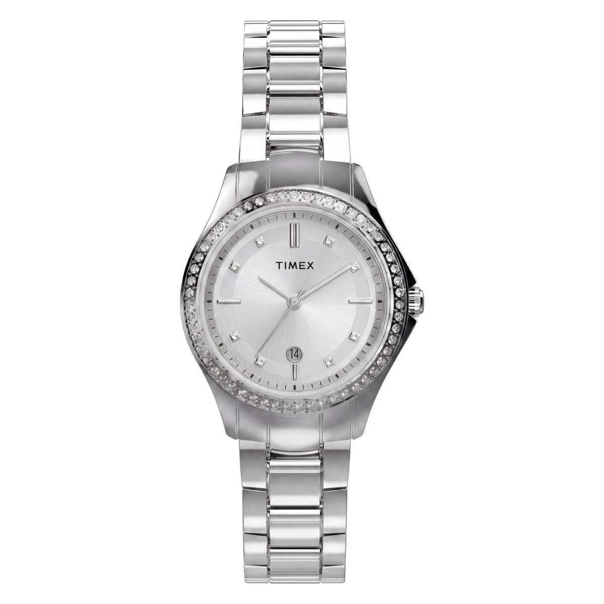 TW6A04500 Reloj Timex Celine de dama correa de metal - Acero Inoxidable Plateado