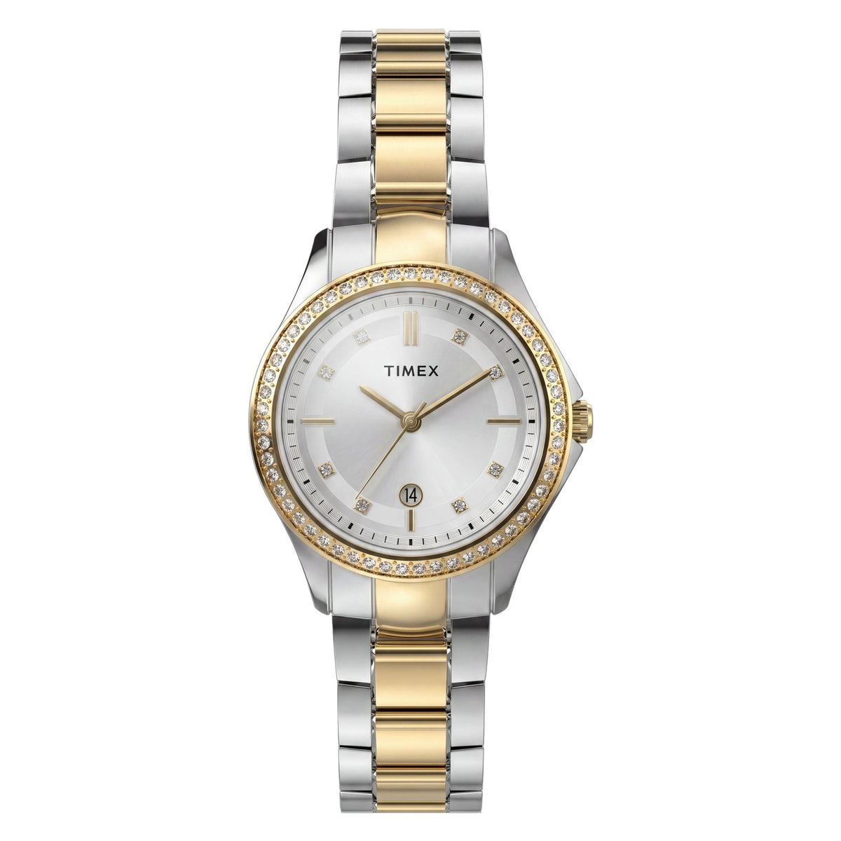 TW6A04700 Reloj Timex Celine de dama correa de metal - Acero Inoxidable Bicolor