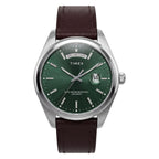 TWG068800 Reloj Timex Trend de caballero correa de cuero - Cuero Marrón