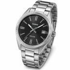 UTP-1302PD-1AV Reloj Casio de hombre correa de metal - Acero Inoxidable Plateado