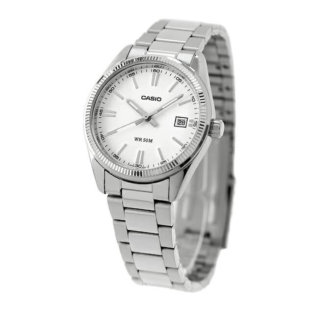 UTP-1302PD-7AV Reloj Casio de hombre correa de metal - Acero Inoxidable Plateado
