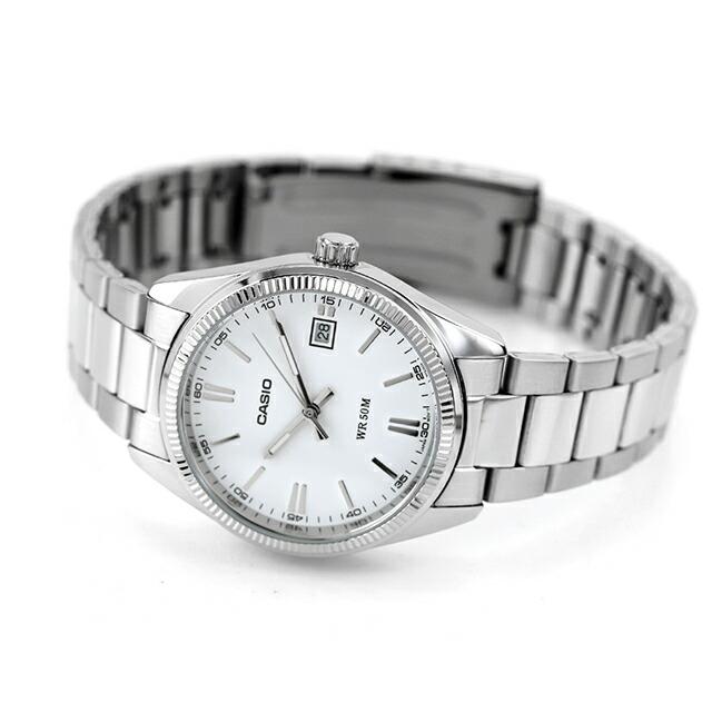 UTP-1302PD-7AV Reloj Casio de hombre correa de metal - Acero Inoxidable Plateado