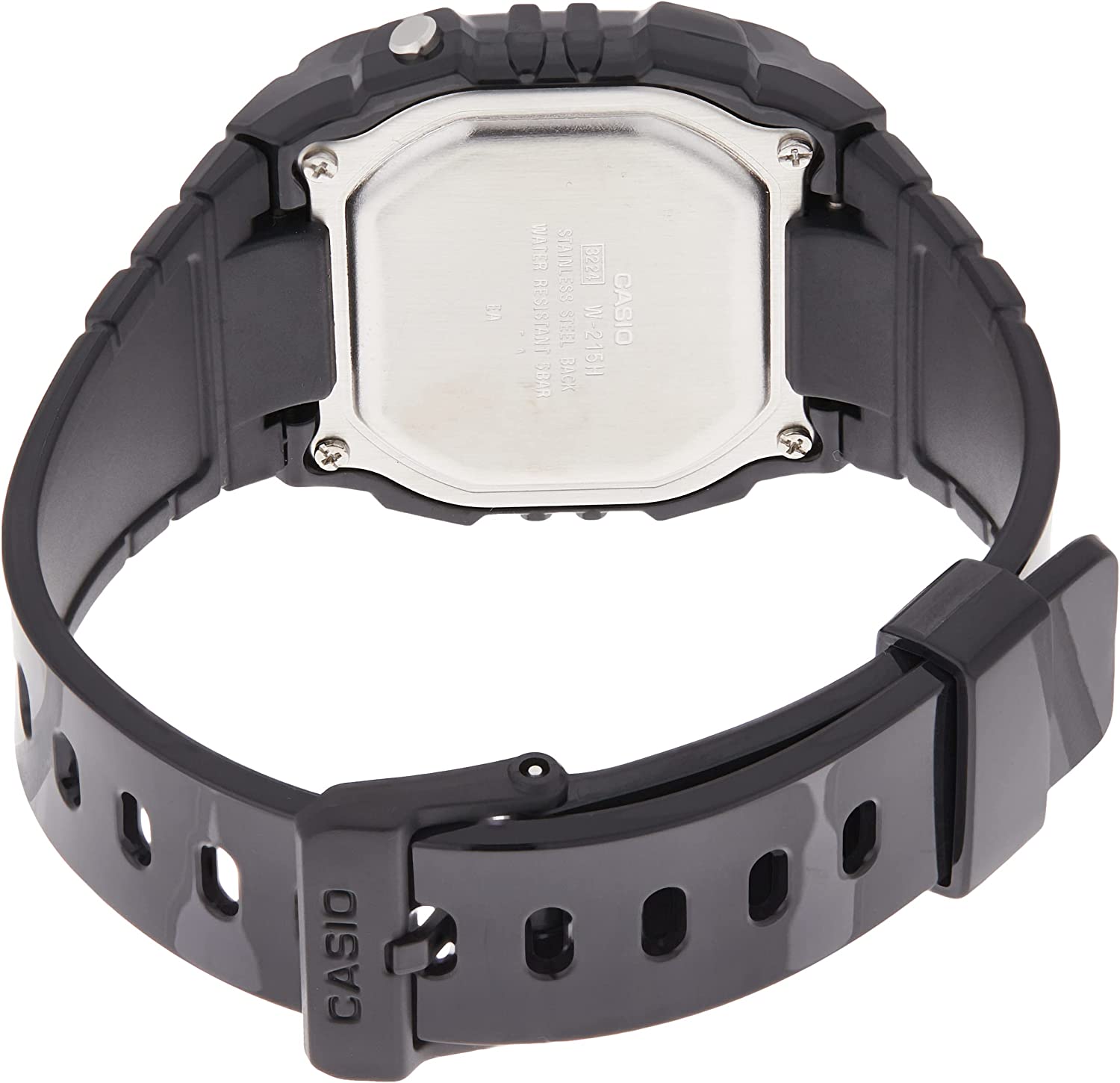 W-215H Reloj Casio Illuminator Hombre Resina Negro