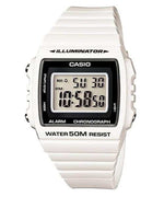 W-215H Reloj Casio Illuminator Hombre Resina Blanco
