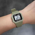 W-217H Reloj Casio Vintage Unisex Resina Beige