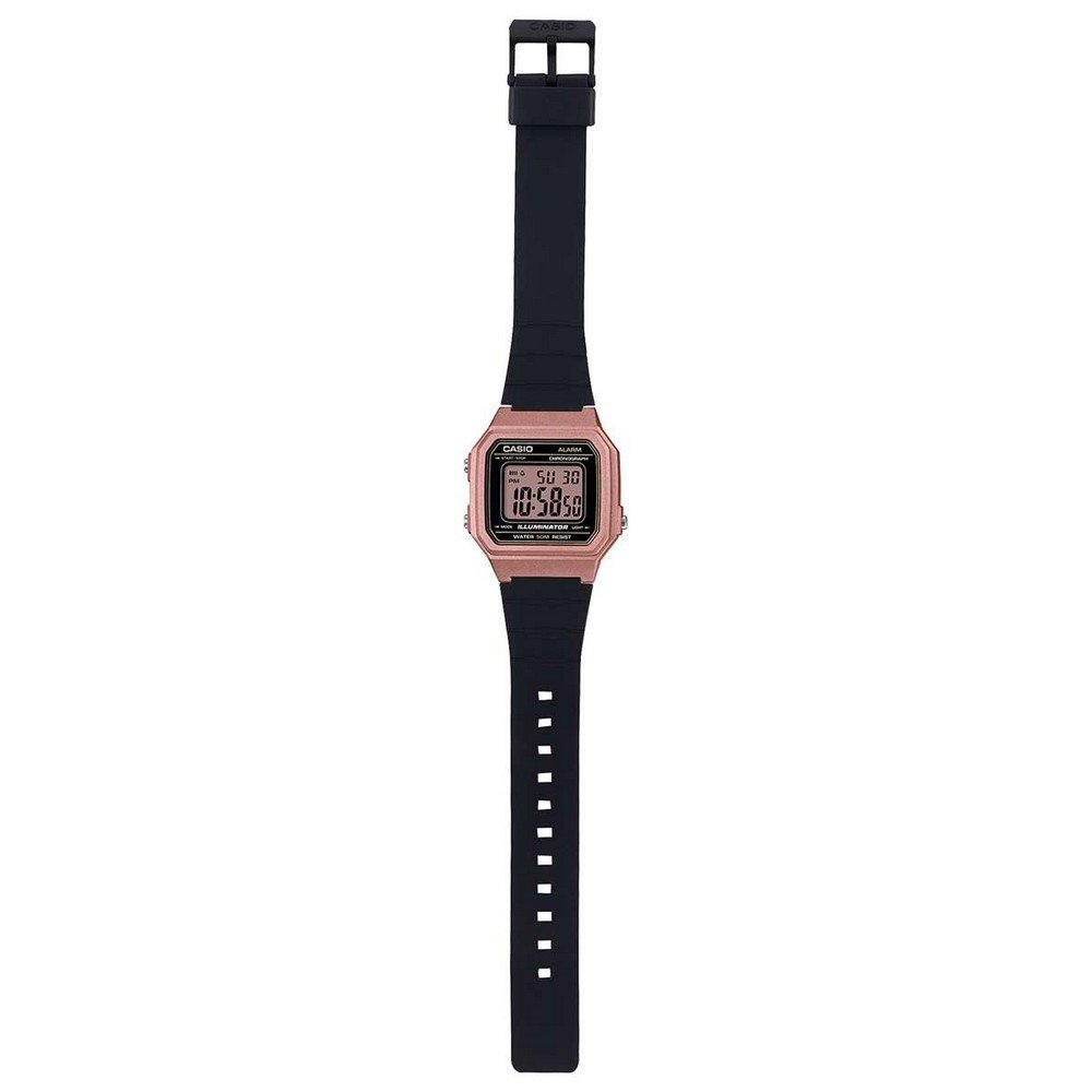 W-217HM-5AV Reloj Casio para Hombre, Vintage Clásico Illuminator