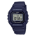 W-218H-2AV Reloj Casio para Caballero, Illuminator con Cronógrafo