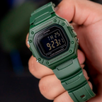 W-218H-3BV Reloj Casio de hombre pulsera de resina - Resina Verde