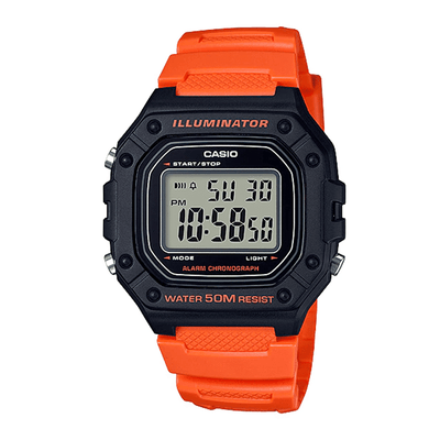 W-218H-4B2V Reloj Casio Illuminator para hombre con cronógrafo