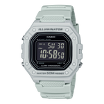 W-218H-8BV Reloj Casio Pulsera de Caucho para Hombre y Mujer Illuminator con Cronógrafo