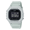W-218H-8BV Reloj Casio Pulsera de Caucho para Hombre y Mujer Illuminator con Cronógrafo - Resina Gris