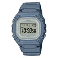 W-218HC Reloj Casio Illuminator Mujer Resina Azul Grisáceo