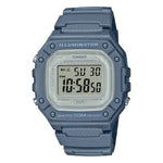 W-218HC Reloj Casio Illuminator Mujer Resina Azul Grisáceo