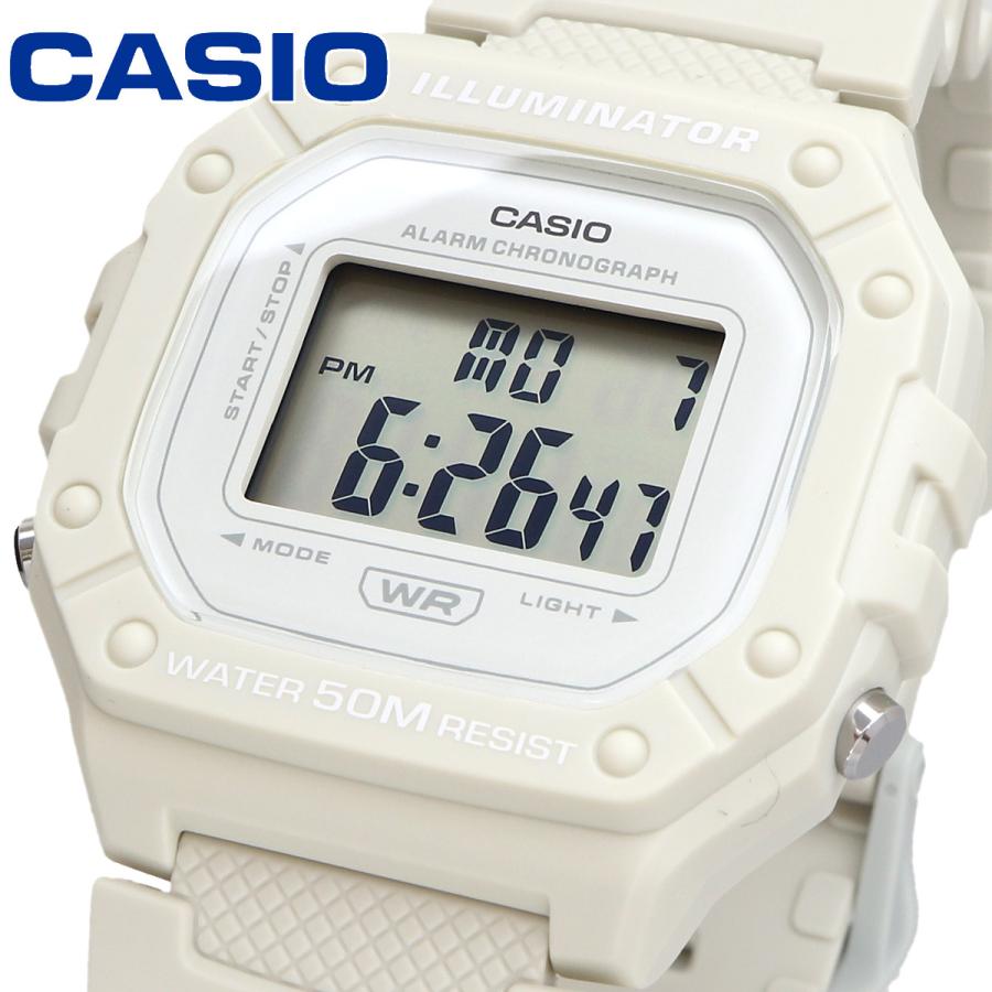 W-218HC-8AV Reloj Casio para Mujer, Illuminator con Cronógrafo