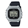 W-218HM-7AV Casio reloj Digital pulsera de resina - Resina Negro