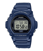W-219H-2AV Reloj Casio para Hombre, Illuminator con Cronógrafo
