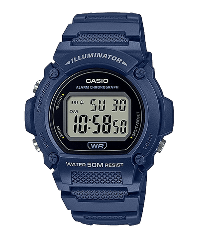 W-219H-2AV Reloj Casio Illuminator para hombre con cronógrafo