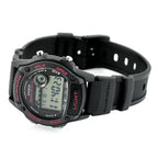 W-220H-1A2V Reloj Casio de caballero correa de silicona - Resina Negro
