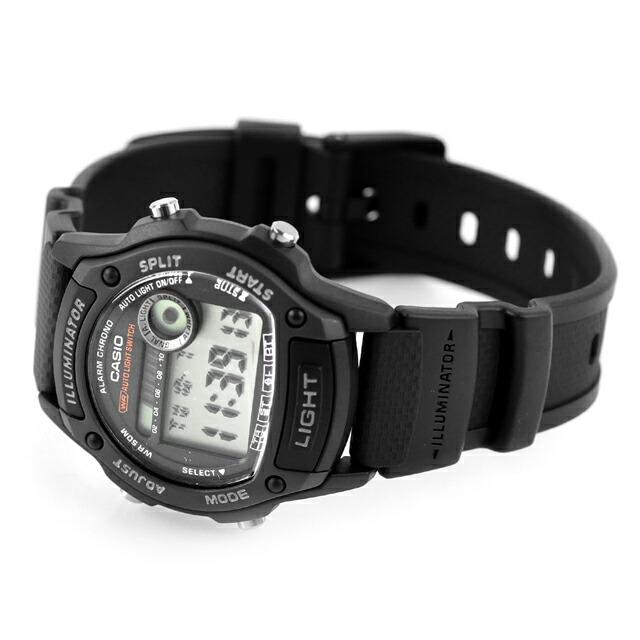 W-220H-1AV Reloj Casio de hombre corea de silicona - Resina Negro
