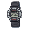 W-220HF-8AVCF Reloj Casio Digital de hombre correa de tela - Tela Negro