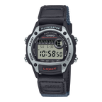 W-220HF-8AVCF Reloj Casio Digital de hombre correa de tela - Tela Negro