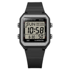 W-221H-1AV Reloj Casio Digital unisex correa de silicona - Resina Negro