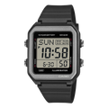 W-221H-1AV Reloj Casio Digital unisex correa de silicona - Resina Negro