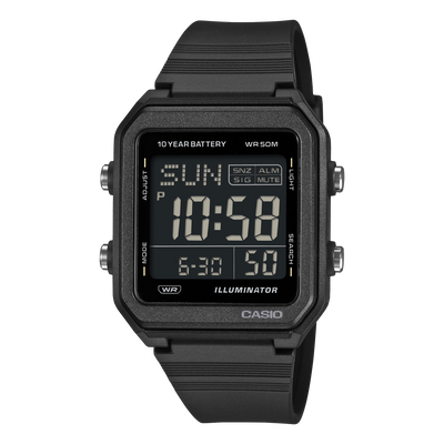 W-221H-1BV Reloj Casio Illuminator de unisex correa de silicona