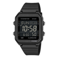W-221H-1BV Reloj Casio digital de unisex correa de silicona - Resina Negro