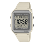 W-221H-8AV Reloj Casio digital unisex correa de silicona - Resina Blanco