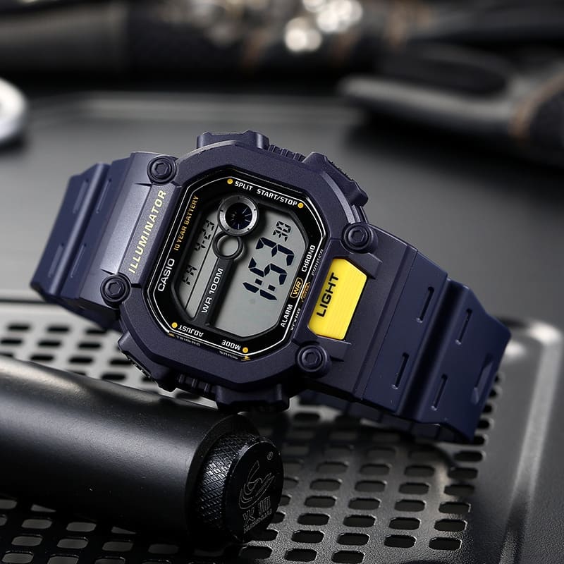 W-737H Reloj Casio Illuminator Hombre Resina Azul