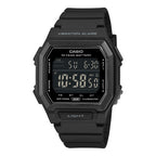 W-738H-1BV Reloj Casio de hombre correa de silicona - Resina Negro