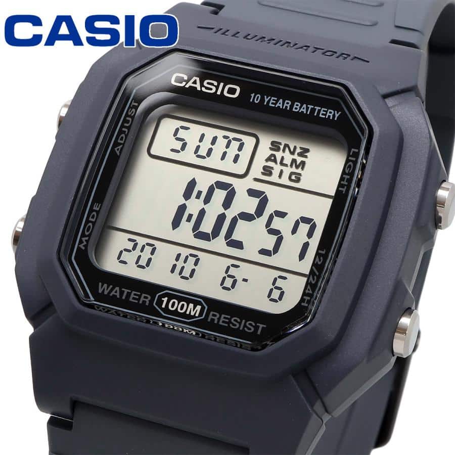 W-800H-10-DE Reloj Casio Illuminator Hombre Resina Azul