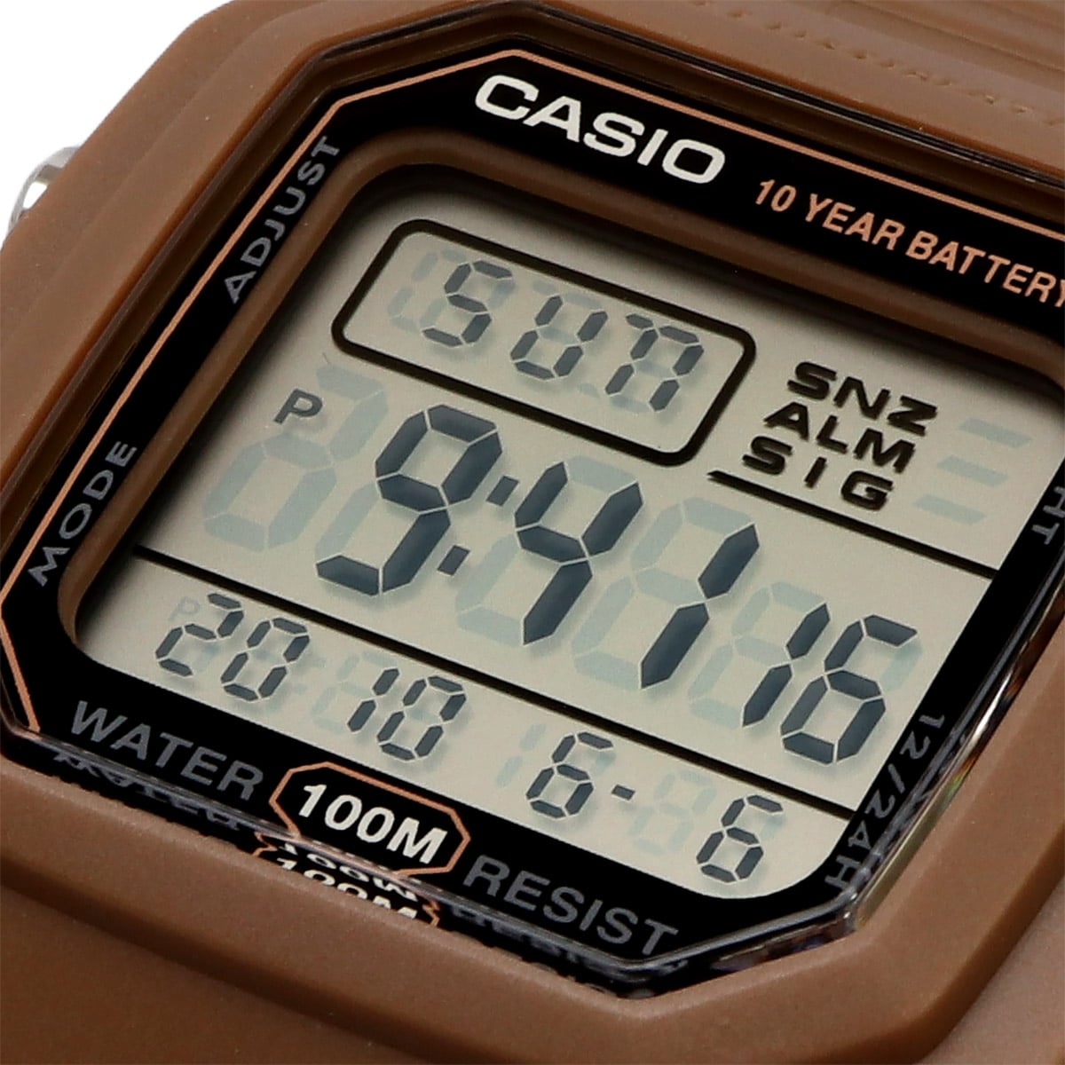 W-800H-10-DE Reloj Casio Illuminator Hombre Resina Marrón