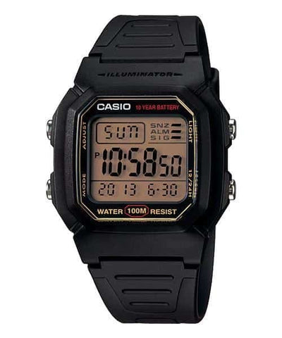 W-800HG-9AV Reloj Casio Illuminator para hombre 10 Años de Batería