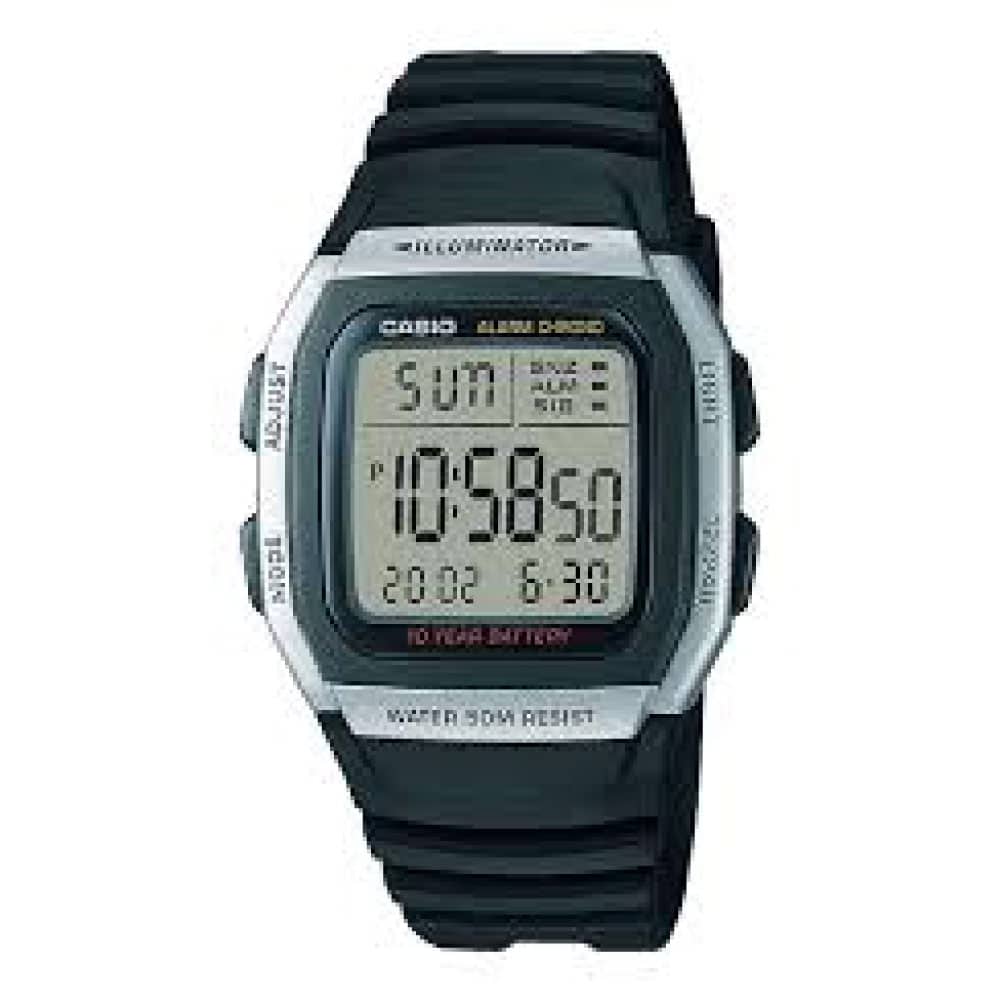 W-96H Reloj Casio Illuminator Hombre Correa Resina Negro