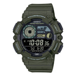 WS-1500H-3BV Reloj Casio Fishing Gear Hombre Resina Verde