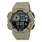 WS-1500H-5BV Reloj Casio Digital para Hombre con Correa de Resina, Fishing Gear y Fase Lunar 54 mm — original con garantía, L