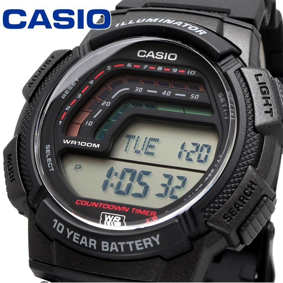 WS-1800-1AV Relojes Casio de hombre correa de caucho — imagen 3 de 5