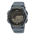 WS-1800 Reloj Casio Digital Hombre Correa de Resina Gris