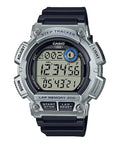 WS-2100H Reloj Casio Hombre Correa Resina Negra Caja